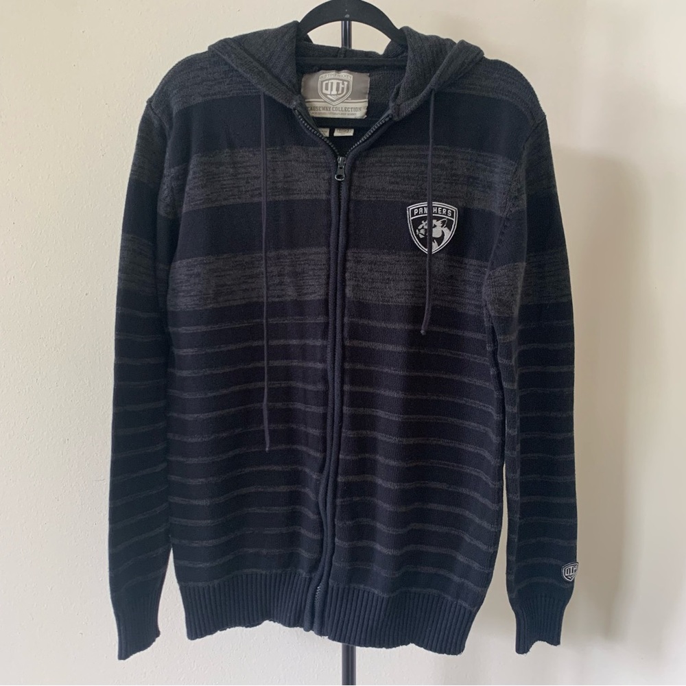 Old Time Hockey Causeway Collection Florida Panther’s Full Zip Sweater Size L